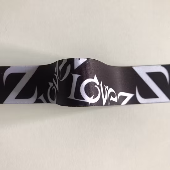 Wholesale Factory Custom Design Print Elastic Webbing
