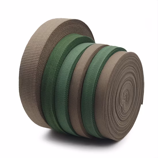 Atacado Tecido Nylon/Polipropileno/Poliéster Tecido Trançado com Faixa Refletora para Calçados Esportivos/Sapatos Casuais/Bolsas/Acessórios de Vestuário/Vestuário/Cinto para Animais de Estimação
