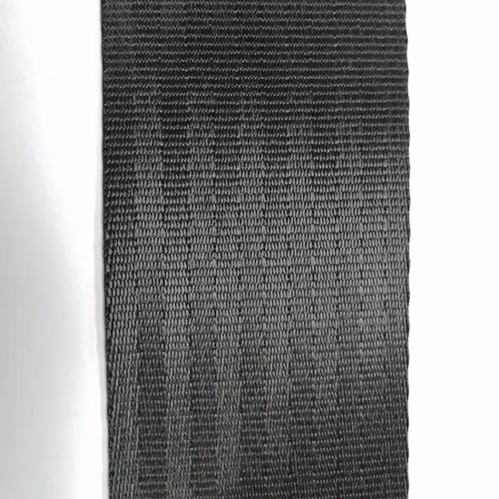 Cinto de segurança automático personalizado de 2 polegadas de náilon poliéster Cintas de cinto de segurança de carro para serviço pesado